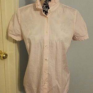 J. Crew Button Down Stripe Top